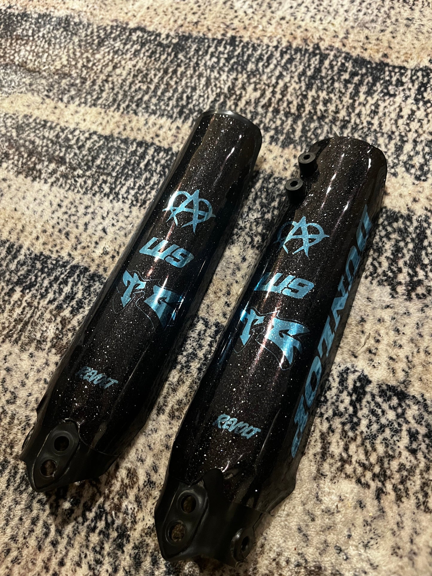 Heybike Fork guard decals