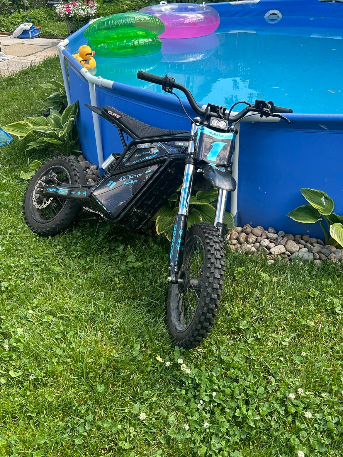 Heybike swingarm decal